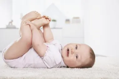Clean area rug for toddlers